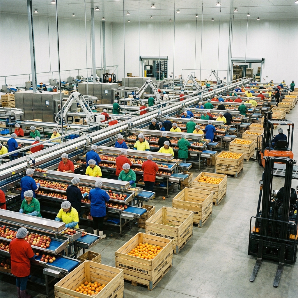 Imagen ilustrativa - Ropa de trabajo agroexportación: protección UV y logística