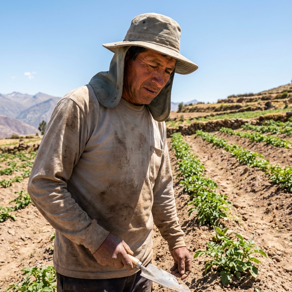 Imagen ilustrativa - Ropa de trabajo agroexportación: protección UV y logística