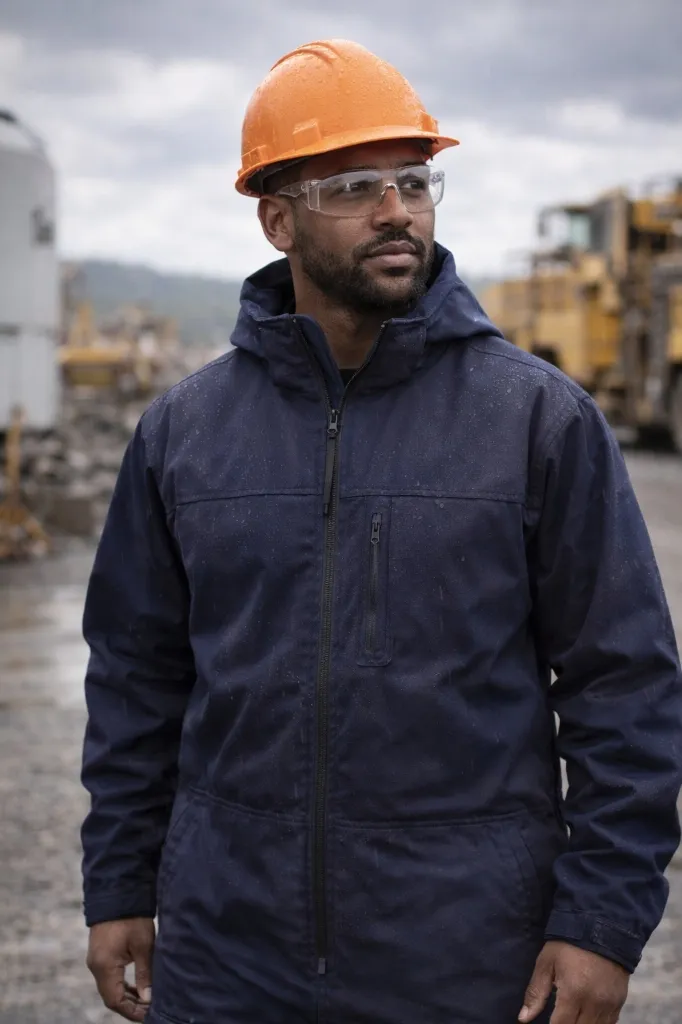 Casaca cortaviento impermeable