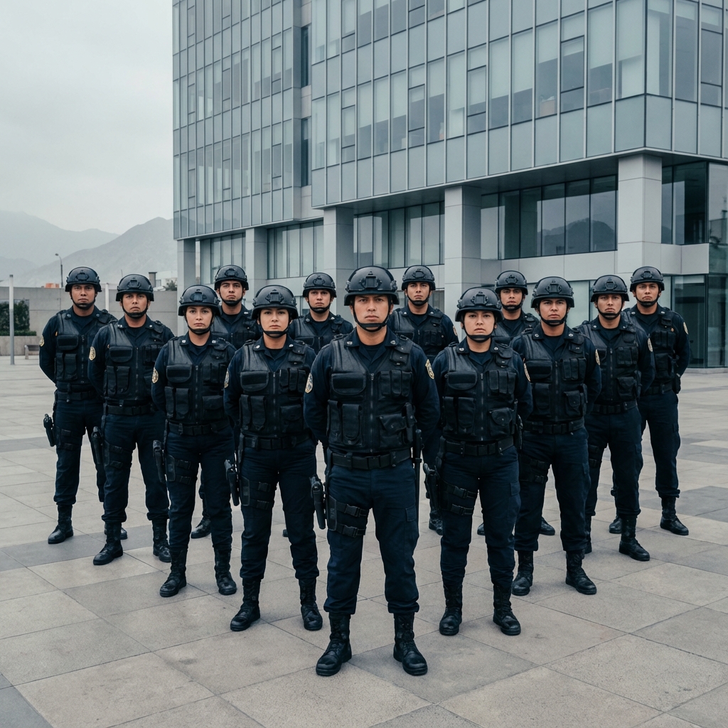 Imagen ilustrativa - Uniformes de seguridad privada: autoridad y resistencia