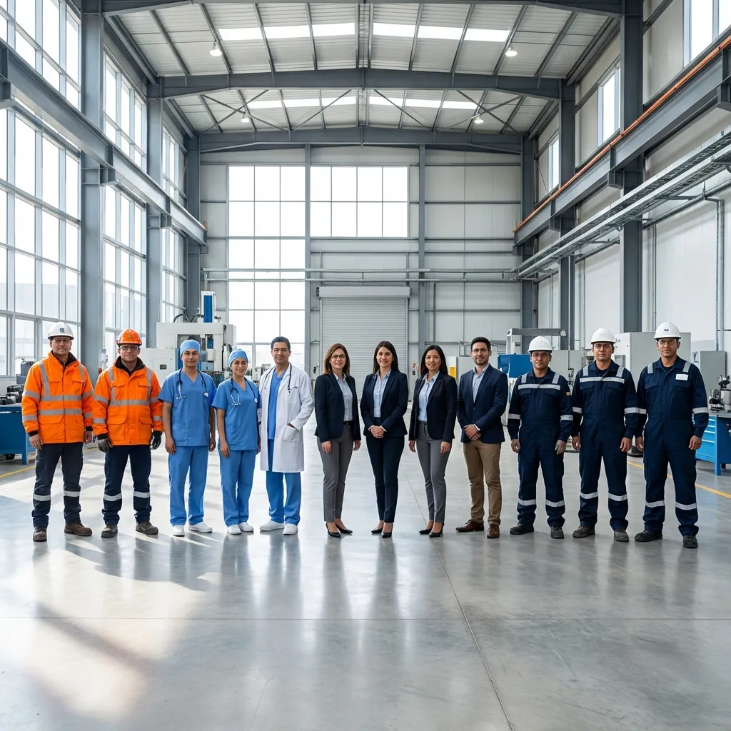 Uniforme a todo su equipo con calidad, control y entregas a tiempo