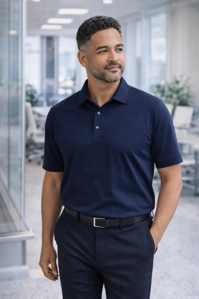 Polo Corporativo Mercerizado