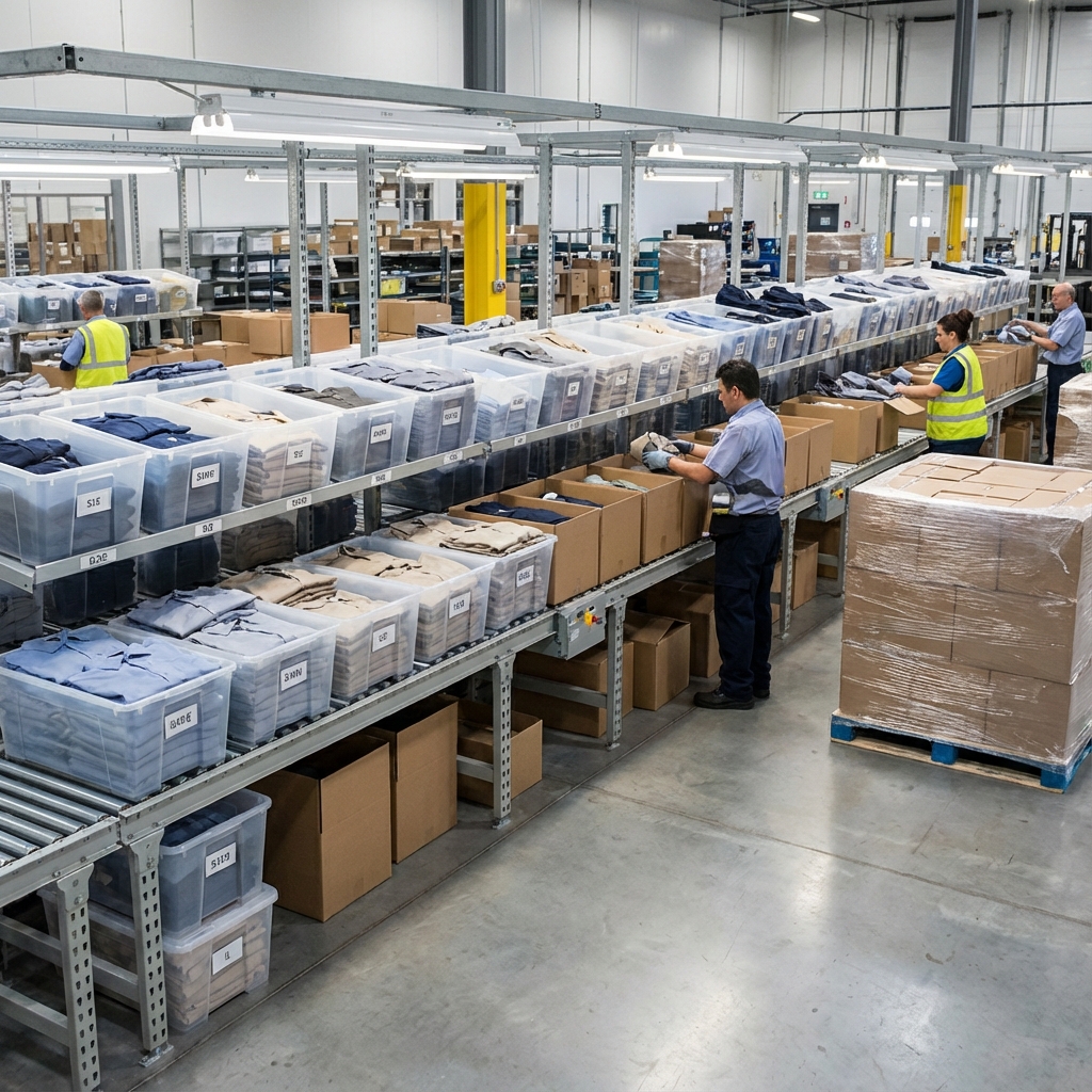 Empaque y entrega coordinada